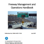 cover of the Freeway Management & Operations Handbook final draft