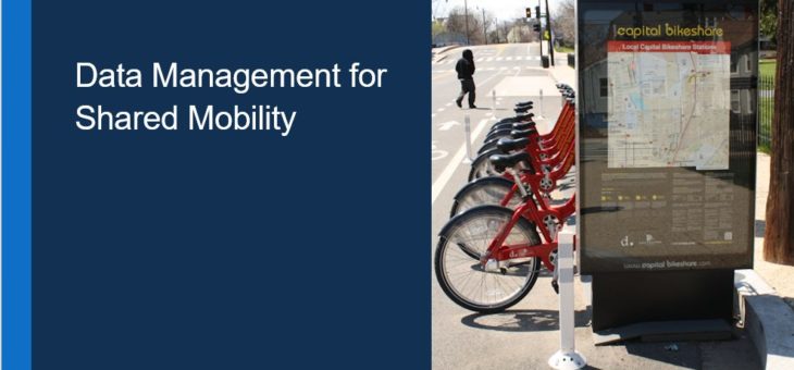 Webinar: Shared Mobility Data